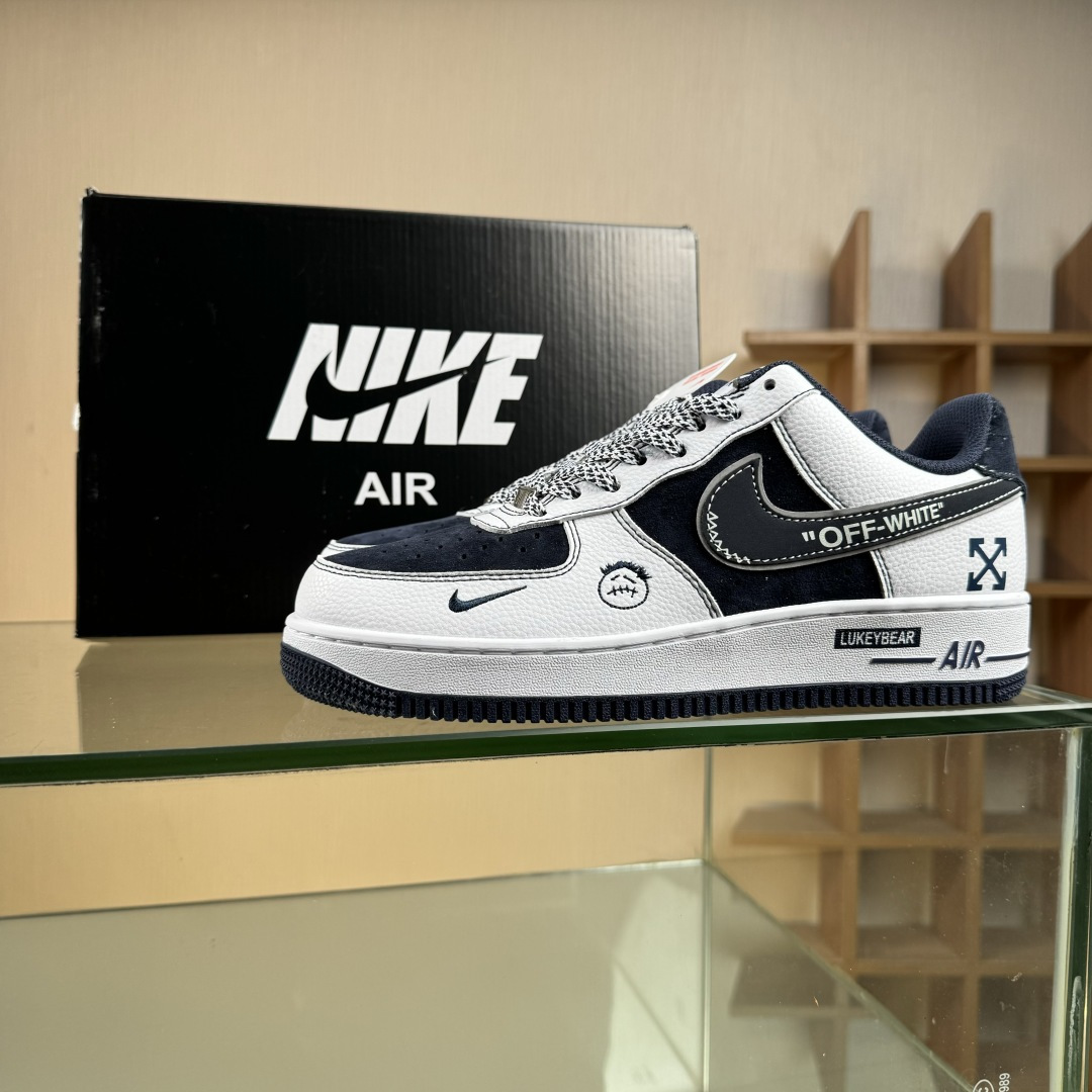 Nike Air Force 1'07 Low 联名 深蓝鬼脸 空军一号低帮休闲板鞋 HV5999-002-莆田鞋,莆田鞋货源,高仿鞋,高仿鞋货源,安福档口,莆田高仿鞋,莆田鞋批发,高仿鞋批发,莆田高仿运动鞋,高仿运动鞋,莆田运动鞋 Nike Air Force 1'07 Low 联名 深蓝鬼脸 空军一号低帮休闲板鞋 HV5999-002