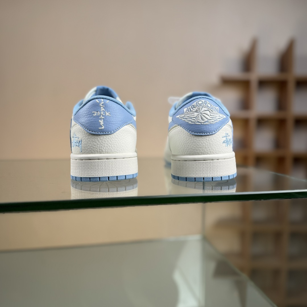 Travis Scott x Fragment Design x Air Jordan 1 Low OG SP AJ1 乔1斯图西联名 台球蓝勾 低帮文化休闲板鞋 XS7089-602-莆田鞋,莆田鞋货源,高仿鞋,高仿鞋货源,安福档口,莆田高仿鞋,莆田鞋批发,高仿鞋批发,莆田高仿运动鞋,高仿运动鞋,莆田运动鞋 Travis Scott x Fragment Design x Air Jordan 1 Low OG SP AJ1 乔1斯图西联名 台球蓝勾 低帮文化休闲板鞋 XS7089-602