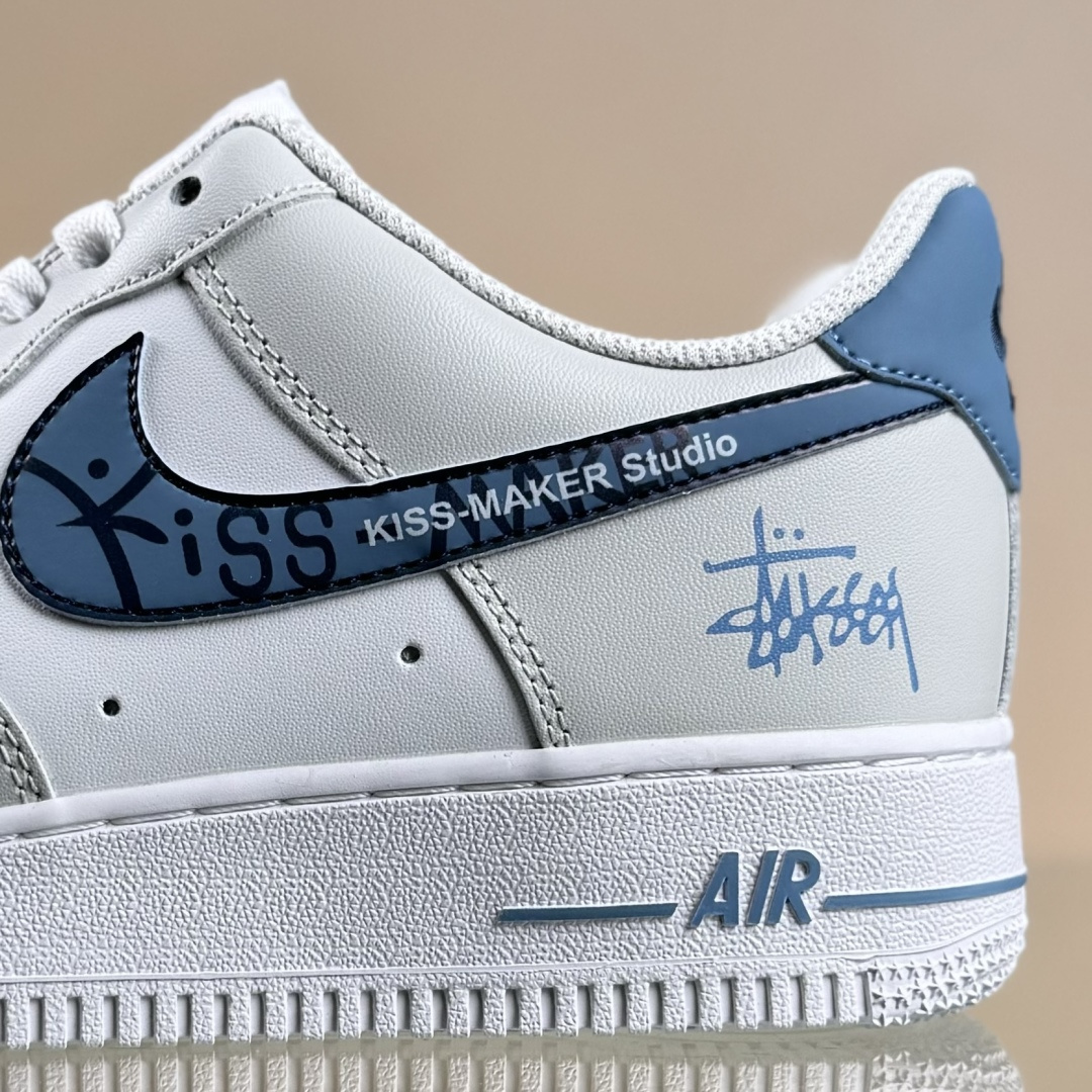 Nike Air Force 1'07 Low 二次元主题 斯图西联名 空军一号低帮休闲板鞋 ZH0316-137