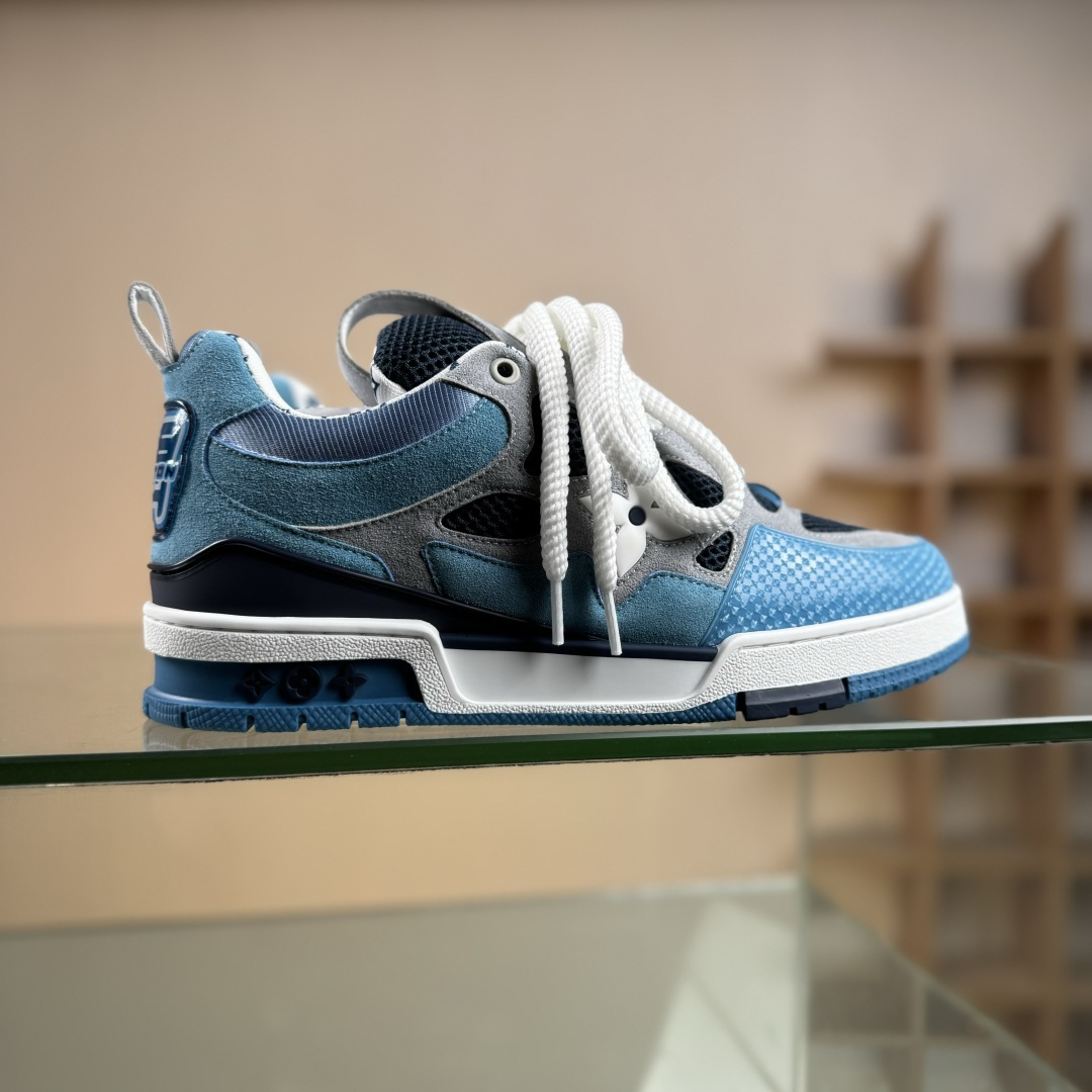 480 最新配色 Louis Vuitton Trainer Sneaker Low 佛山LV大厂出品