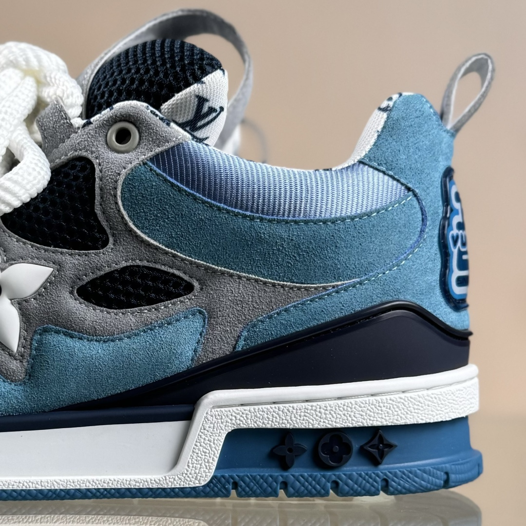 480 最新配色 Louis Vuitton Trainer Sneaker Low 佛山LV大厂出品