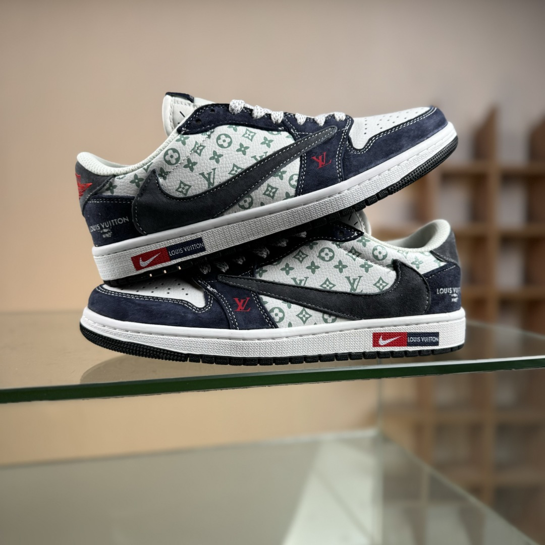 Travis Scott x Fragment Design x Air Jordan 1 Low OG SP AJ1 乔1联名 灰蓝印花猪八 低帮文化休闲板鞋 DZ5899-034-莆田鞋,莆田鞋货源,高仿鞋,高仿鞋货源,安福档口,莆田高仿鞋,莆田鞋批发,高仿鞋批发,莆田高仿运动鞋,高仿运动鞋,莆田运动鞋 Travis Scott x Fragment Design x Air Jordan 1 Low OG SP AJ1 乔1联名 灰蓝印花猪八 低帮文化休闲板鞋 DZ5899-034