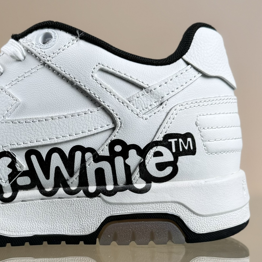 350 Off-White Out Of Office 低帮时尚板鞋 Logo白