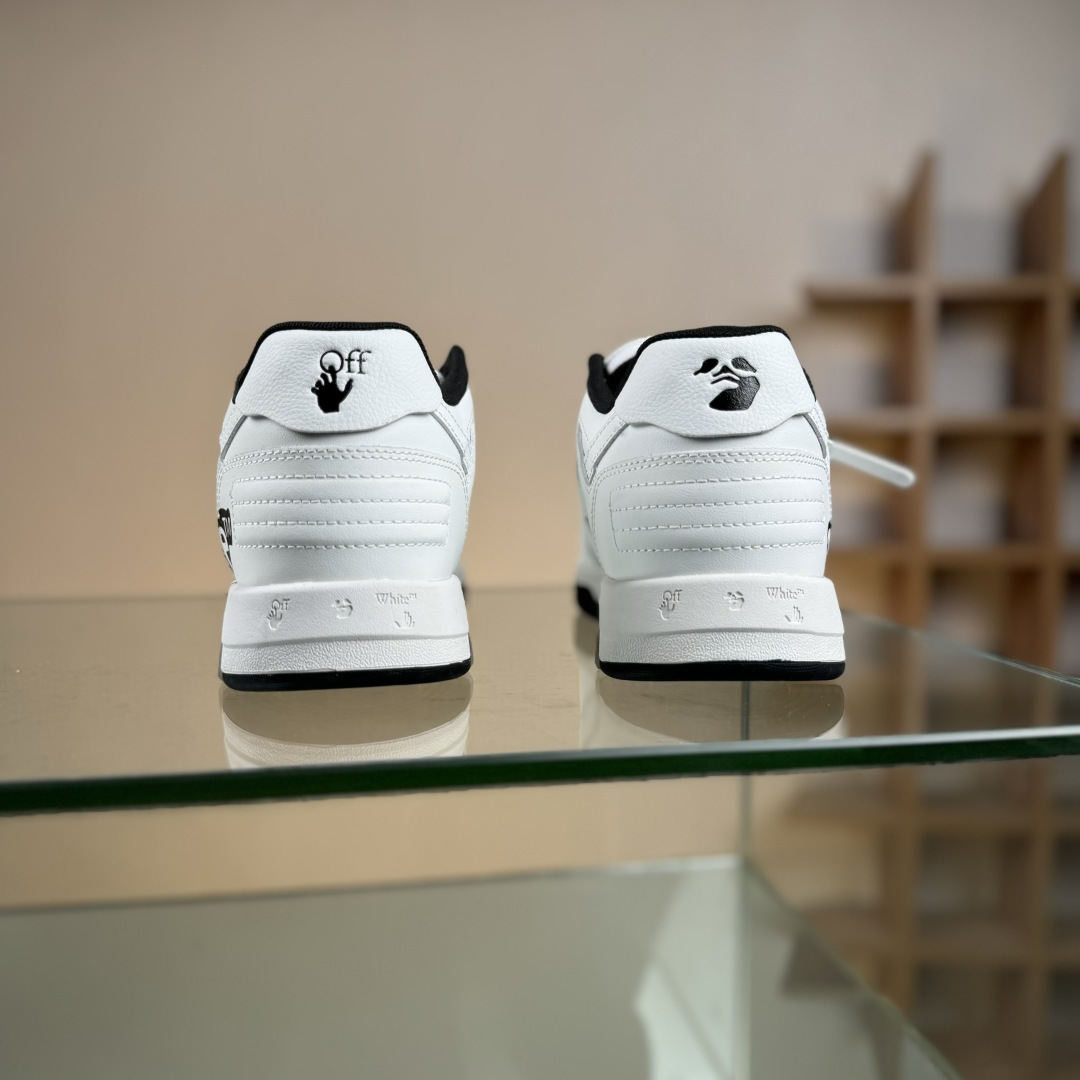 350 Off-White Out Of Office 低帮时尚板鞋 Logo白