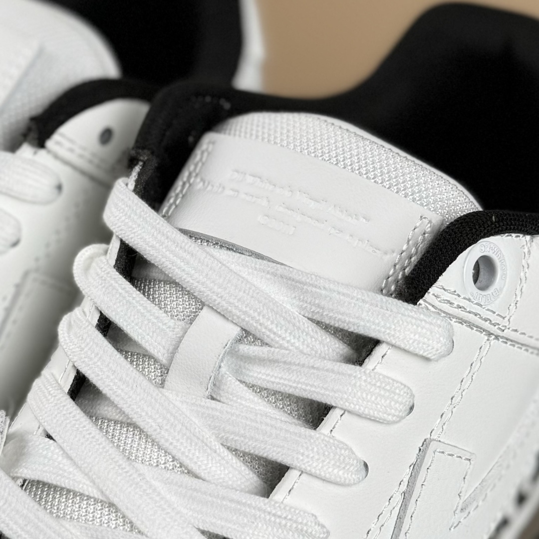 350 Off-White Out Of Office 低帮时尚板鞋 Logo白