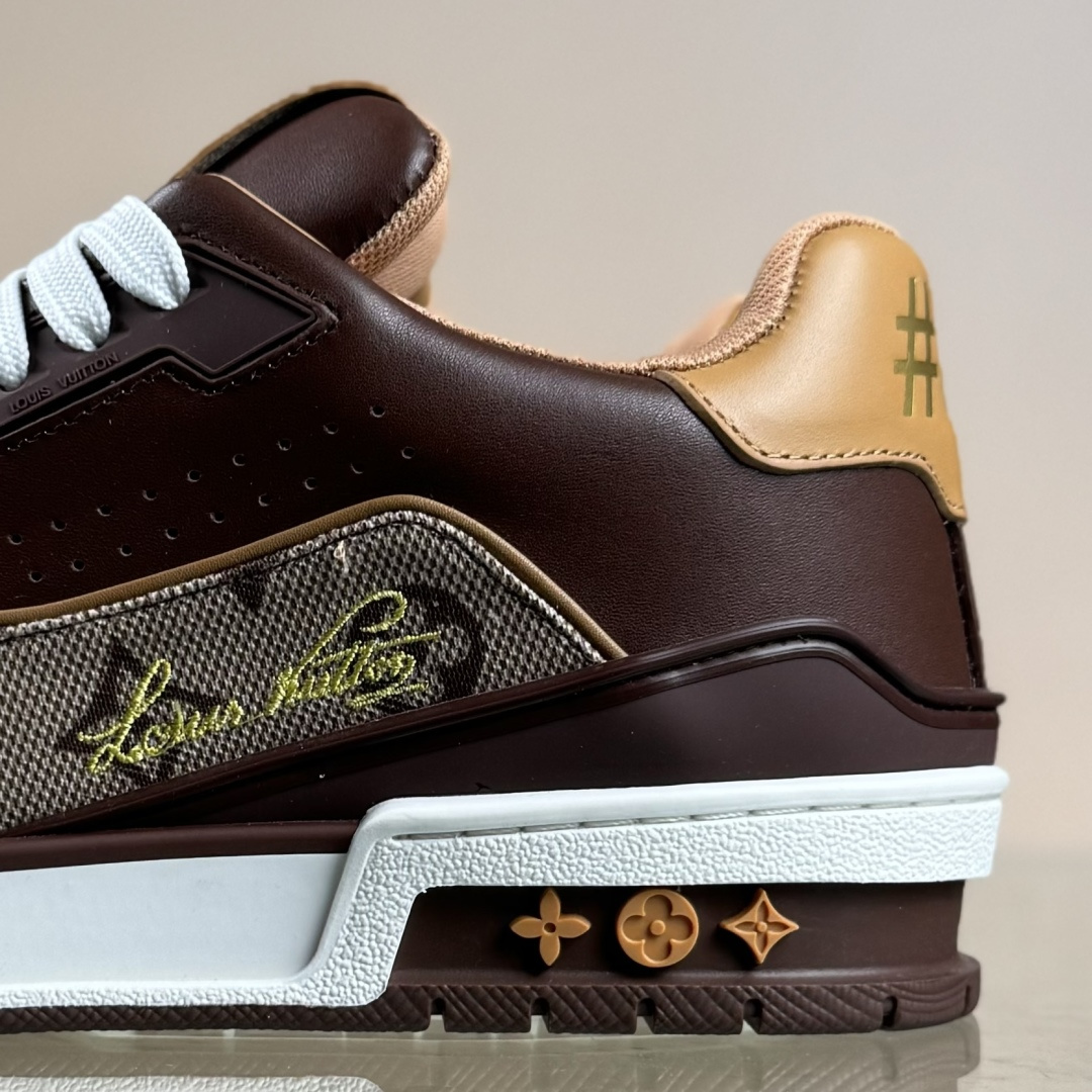 450 LV 2026新款牛仔trainer 顶级品质 Louis Vuiton·路易威登 新款 LV Trainer系列板鞋篮球鞋休闲运动鞋