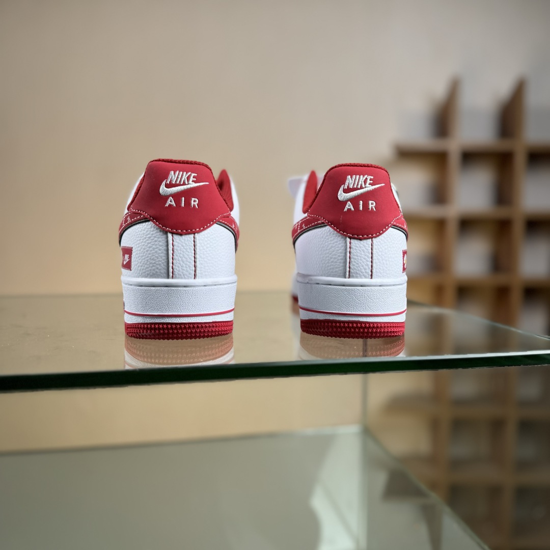 Nike Air Force 1'07 Low 权志龙联名 白玫红 空军一号低帮休闲板鞋 HV5999-008