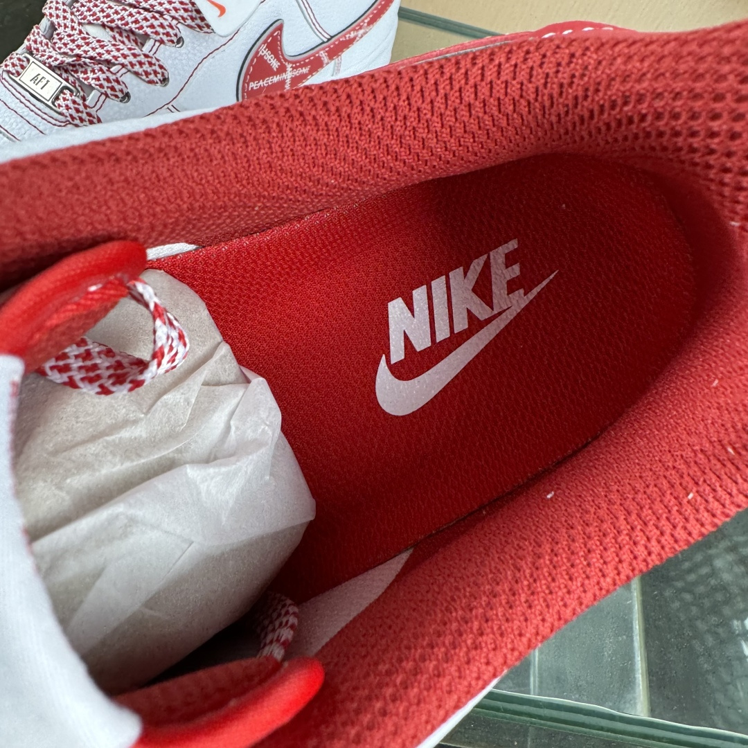 Nike Air Force 1'07 Low 权志龙联名 白玫红 空军一号低帮休闲板鞋 HV5999-008