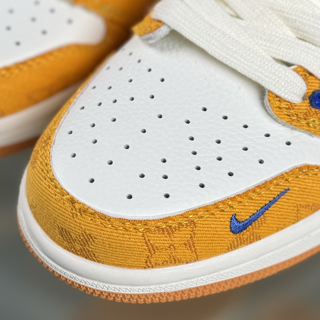 Travis Scott x Fragment Design x Air Jordan 1 Low OG SP AJ1 乔1联名 黄蓝小雏菊 低帮文化休闲板鞋 DZ2688-001-莆田鞋,莆田鞋货源,高仿鞋,高仿鞋货源,安福档口,莆田高仿鞋,莆田鞋批发,高仿鞋批发,莆田高仿运动鞋,高仿运动鞋,莆田运动鞋 Travis Scott x Fragment Design x Air Jordan 1 Low OG SP AJ1 乔1联名 黄蓝小雏菊 低帮文化休闲板鞋 DZ2688-001