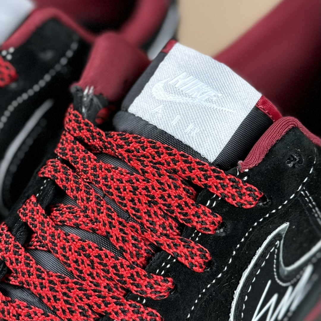 Nike Air Force 1 '07 Low 斯图西联名 磨砂黑 空军一号低帮休闲板鞋 SY1388-009