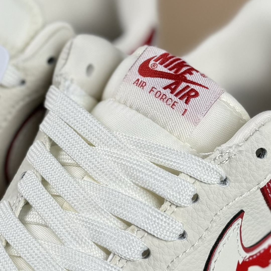 NIke Air Force 1 '07 Low “马年联名——荔纹红马”空军一号 低帮 运动鞋 休闲鞋 XL1979-134