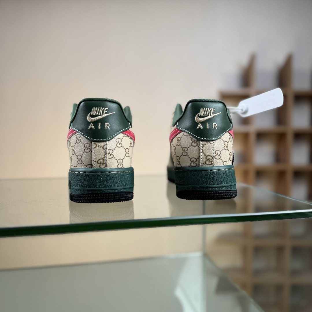 NIke Air Force 1 '07 Low “古驰联名——花纹红勾”空军一号 低帮 运动鞋 XL1979-121