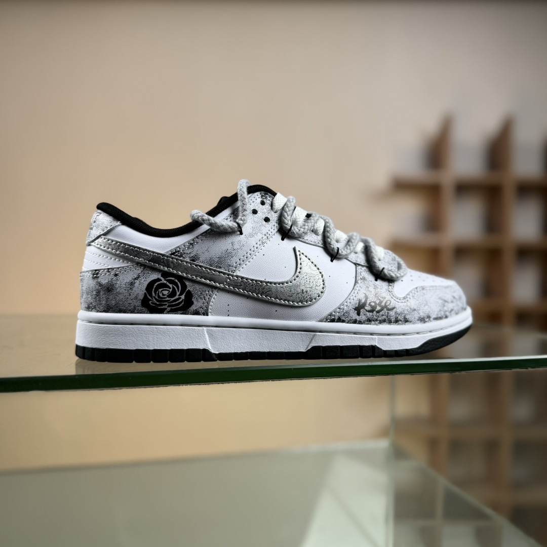 Nike SB Dunk Low 绑带 周年高端定制 低帮休闲板鞋 DD1391-100