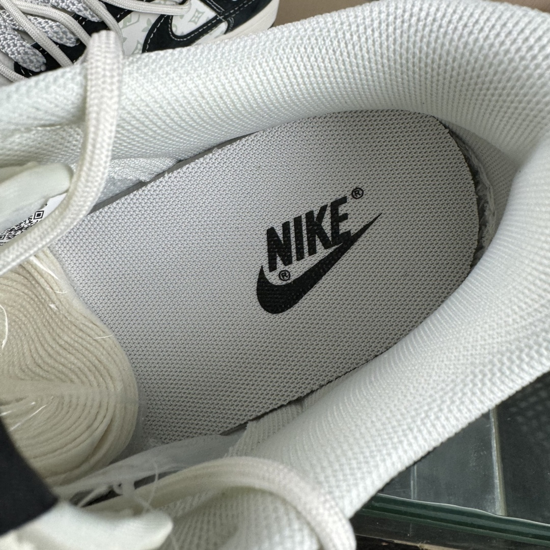 Nike SB Dunk Low“LV联名——黑涂鸦抽绳” 周年高端定制 低帮休闲板鞋 CX5050-Y32