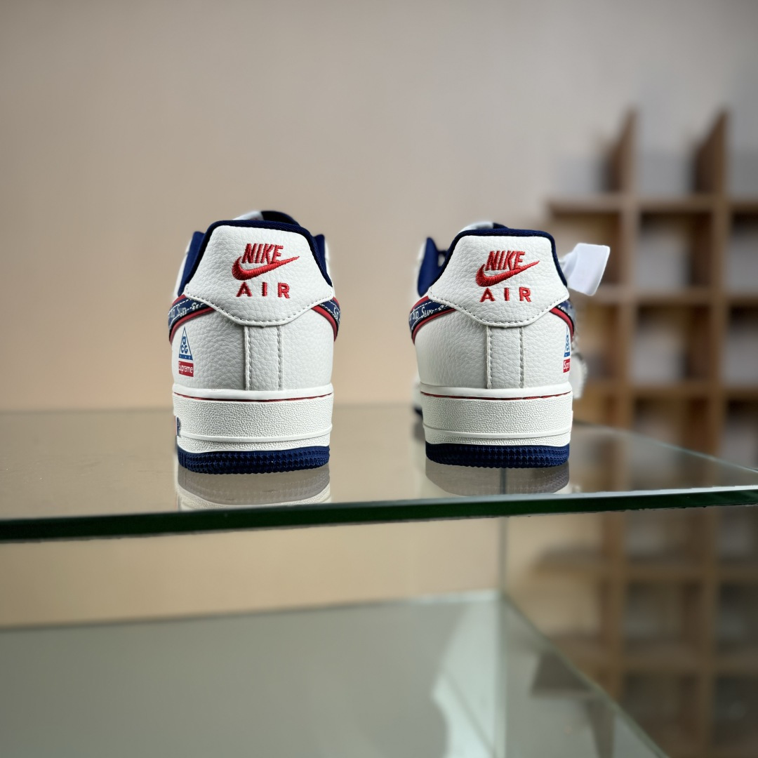NIke Air Force 1 '07 Low “SUP联名--白红蓝三小勾” 空军一号低帮 DD1982-328