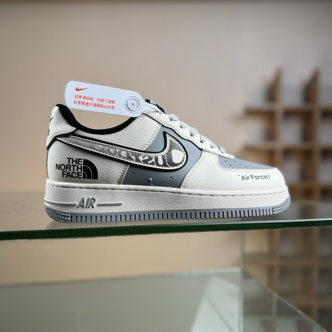 NIke Air Force 1 ’07 Low “北面联名–米黑灰”空军一号 低帮 运动鞋 JP8028-066