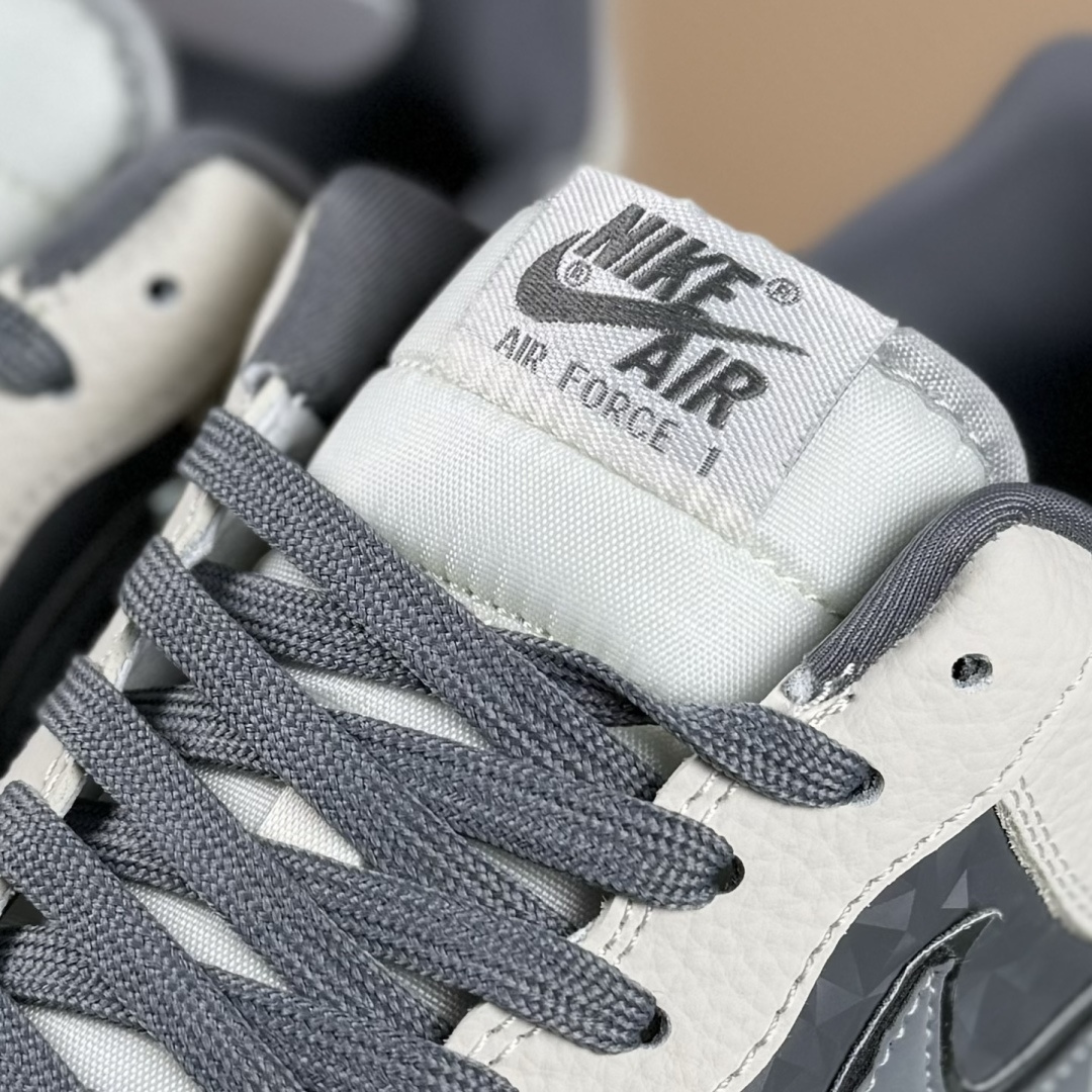 NIKE AIR FORCE 1‘07 北面米灰勾 空军一号 低帮休闲鞋 DF0188-114