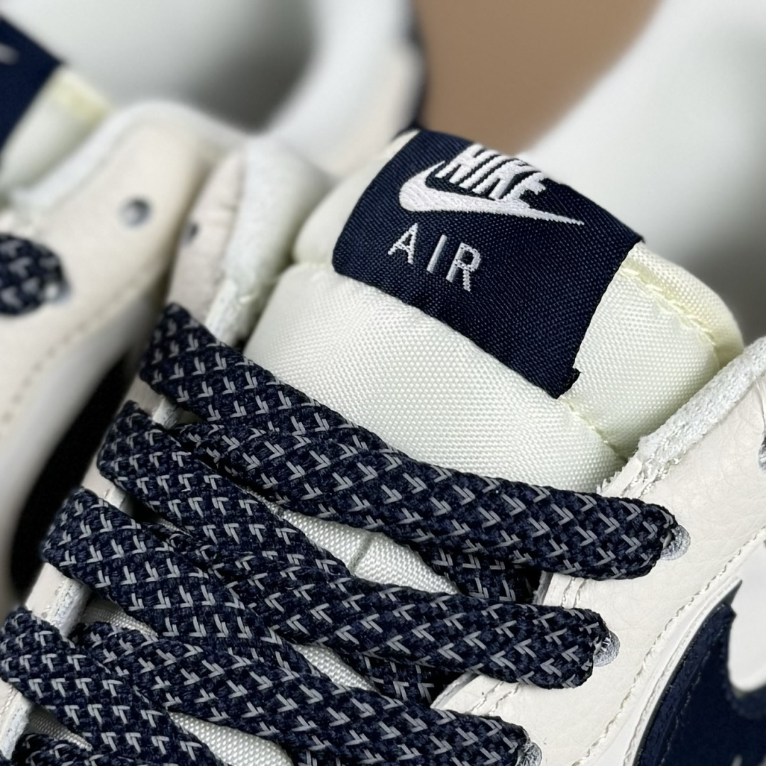 Nike Air Force 1'07 Low 联名 双拼米灰蓝 空军一号低帮休闲板鞋 QW5836-026