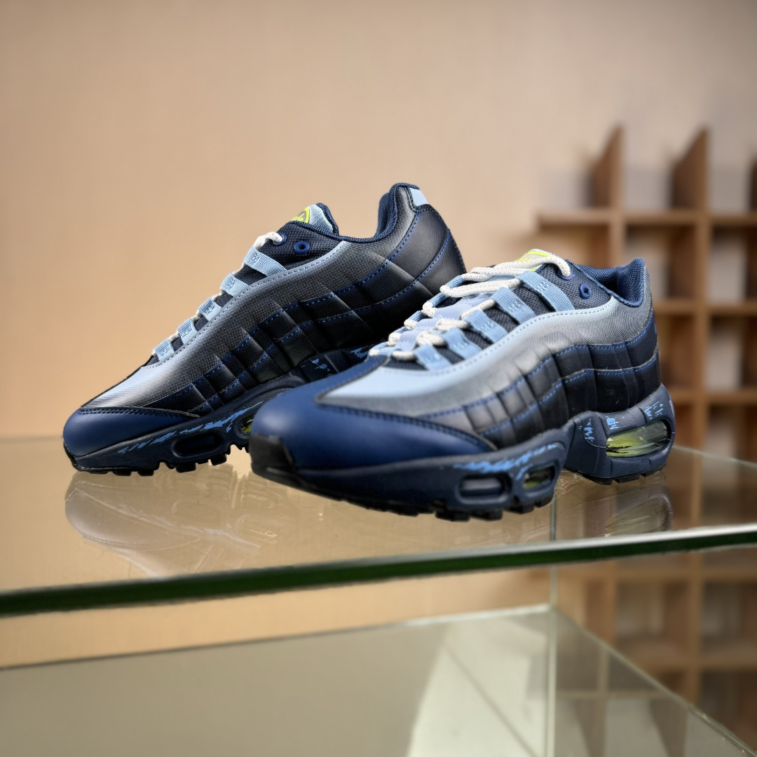 重磅突袭！超人气顶流外贸单品纯原版 Yu-Gi-Oh x NK Air Muscle 95 游戏王联名联名款低帮休闲运动鞋 II7404-400