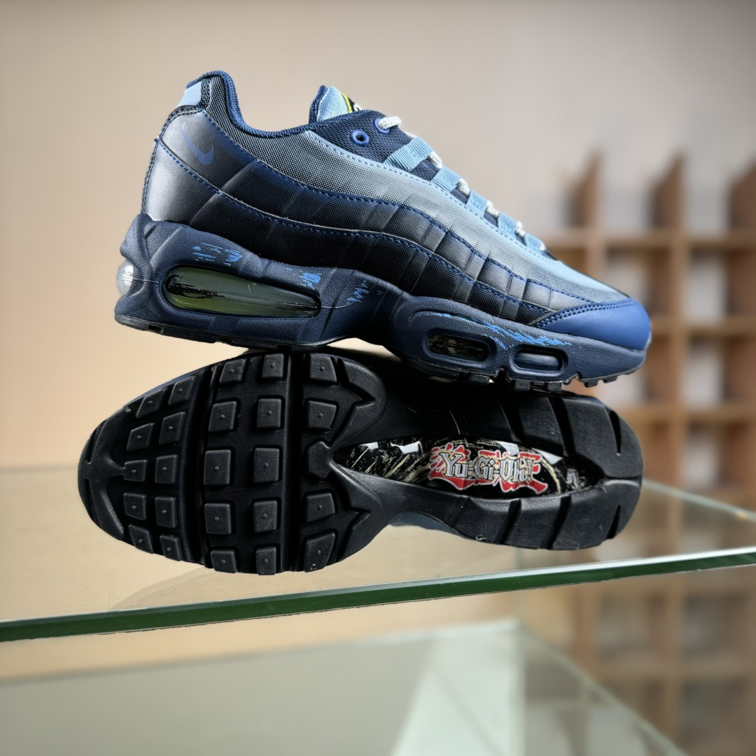 重磅突袭！超人气顶流外贸单品纯原版 Yu-Gi-Oh x NK Air Muscle 95 游戏王联名联名款低帮休闲运动鞋 II7404-400