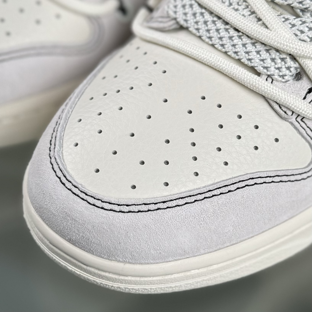 Nike SB Dunk Low LV联名 灰涂鸦抽绳 周年高端定制 低帮休闲板鞋 CX5050-Y33