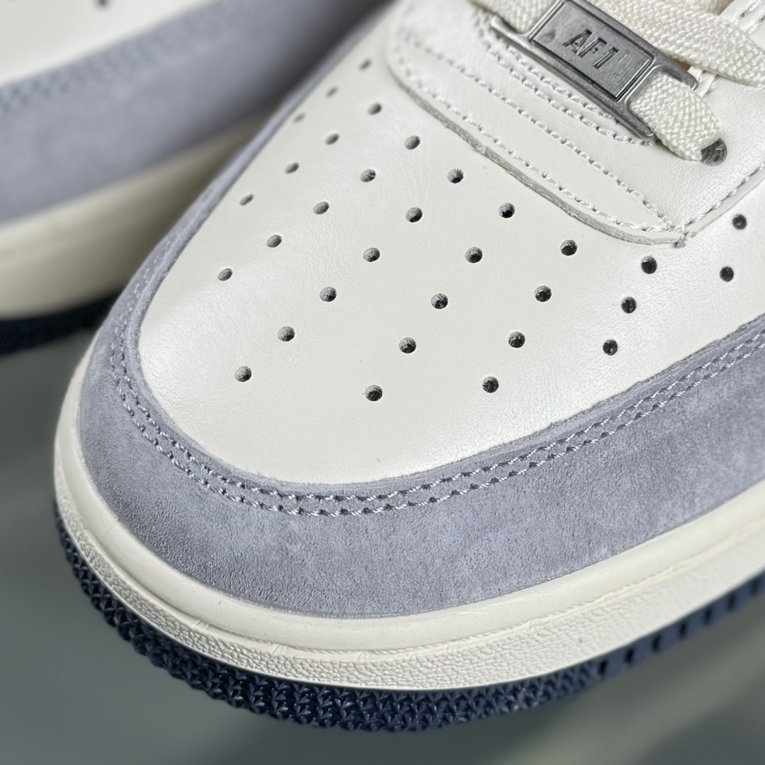 Nike Air Force 1'07 Low 奶白蓝拼接 空军一号低帮休闲板鞋 NH0601-580