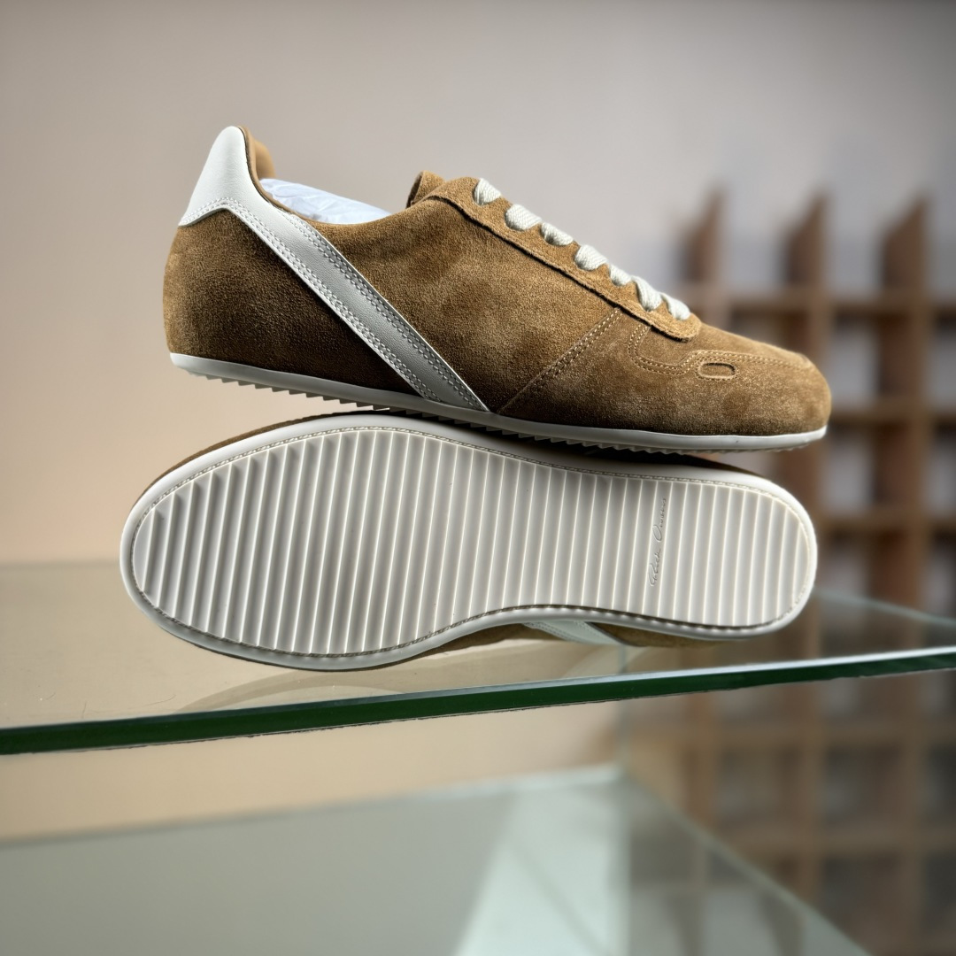 Ro欧文斯Rickowens Minimal Sneak 低帮生活鞋
