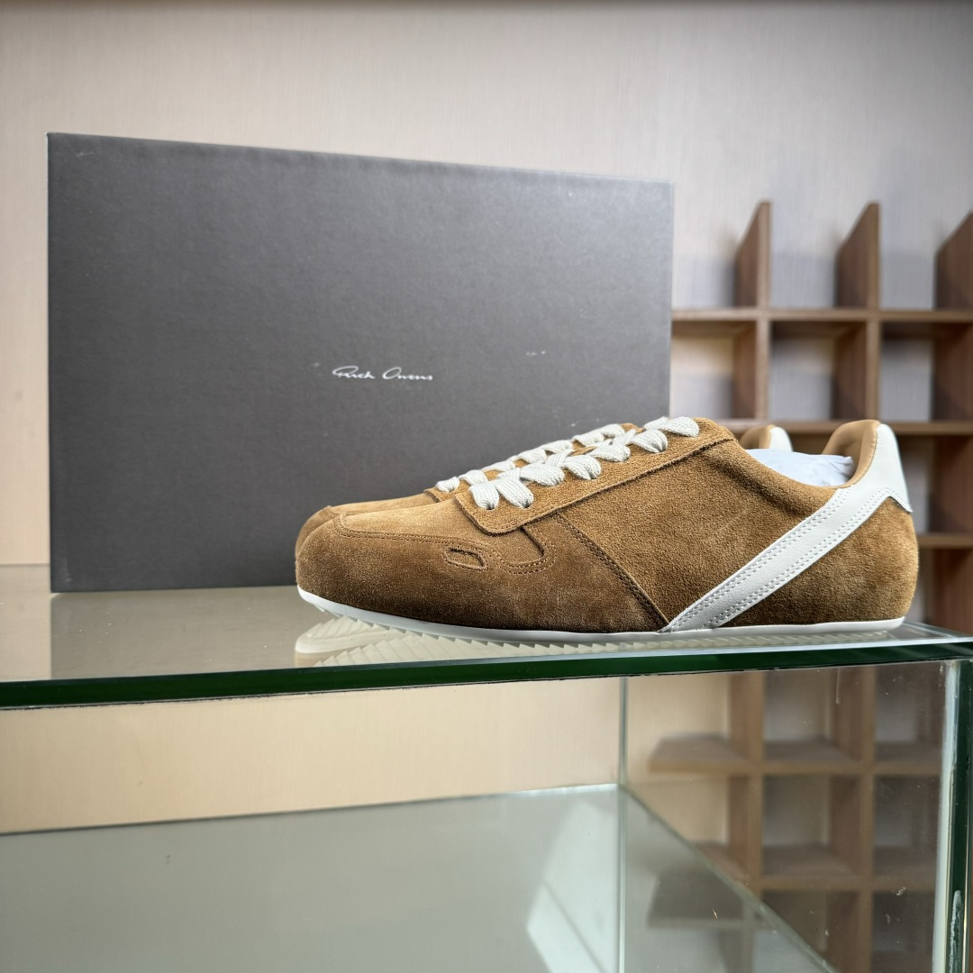 Ro欧文斯Rickowens Minimal Sneak 低帮生活鞋