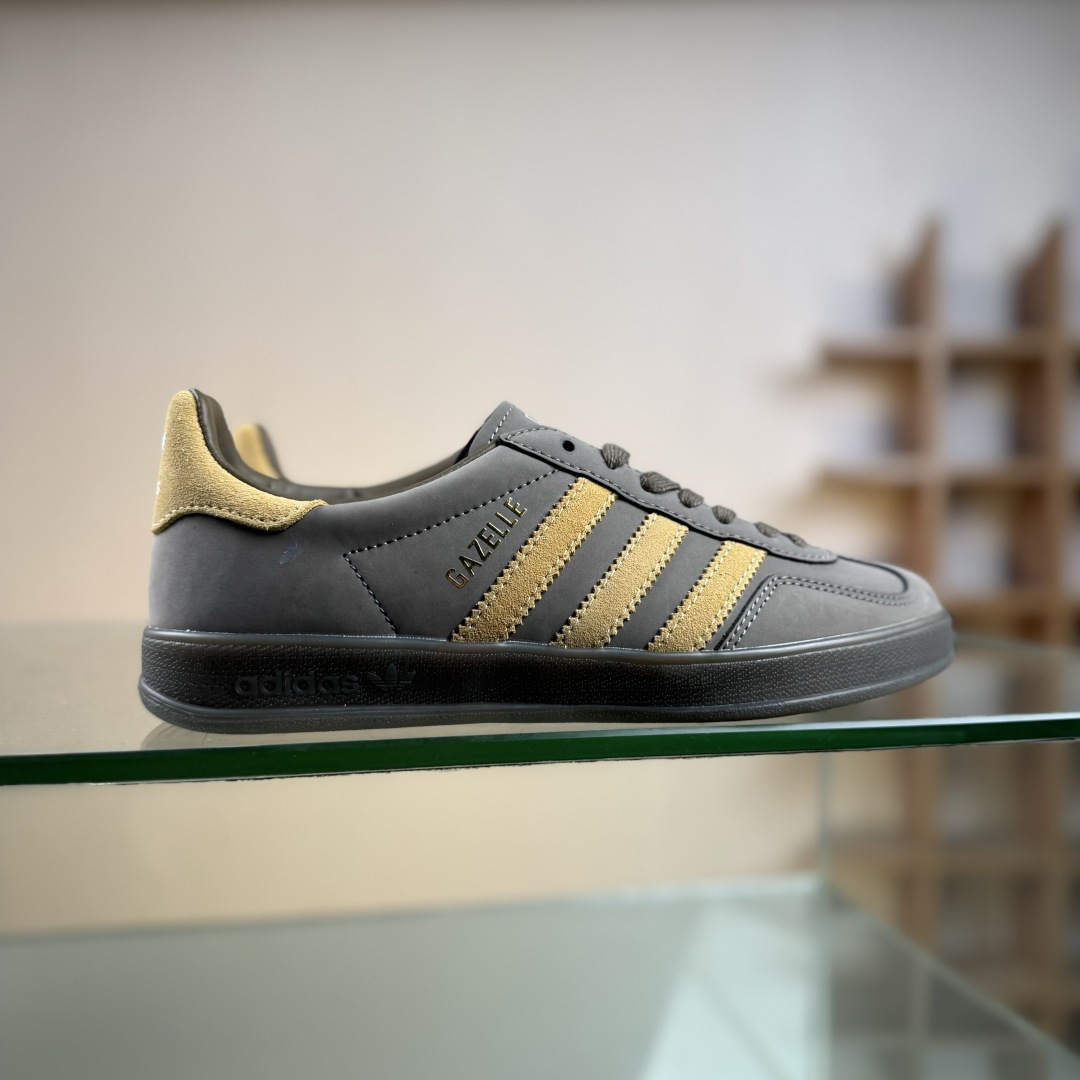 Adidas Originals Gazelle Indoor JQ8386 三叶草复古休闲防滑耐磨低帮板鞋