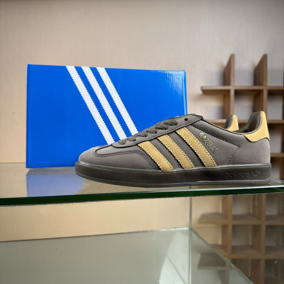 Adidas Originals Gazelle Indoor JQ8386 三叶草复古休闲防滑耐磨低帮板鞋