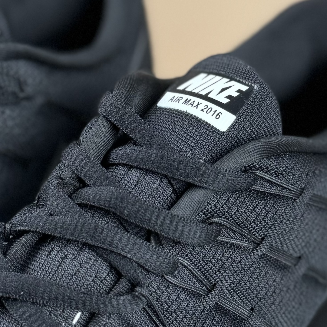 Nike Air Max 2016系列 耐克 低帮百搭贾卡网面全掌气垫休闲运动慢跑鞋 806771-009