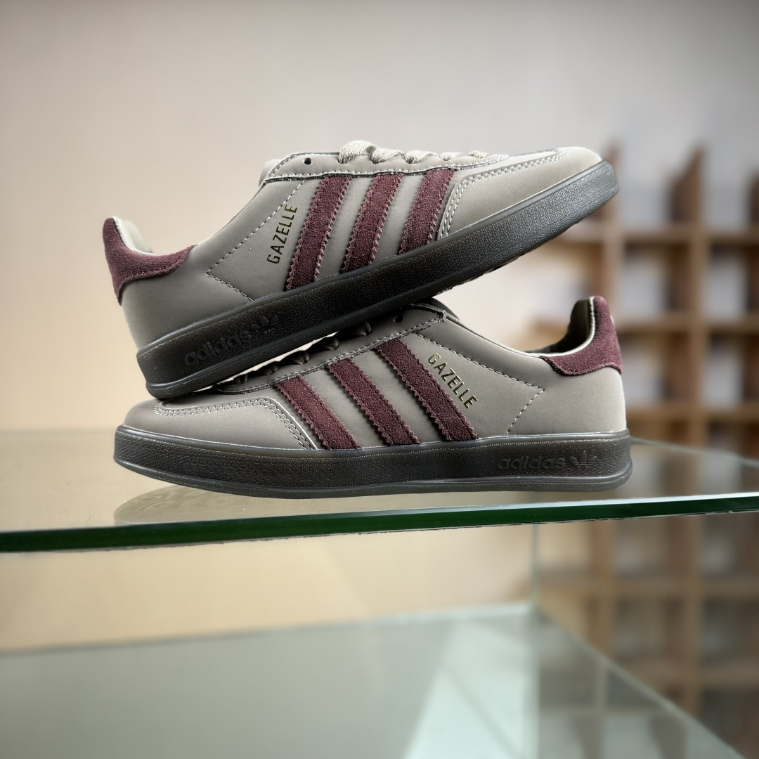Adidas Originals Gazelle INdoor 阿迪达斯 三叶草休闲防滑耐磨低帮板鞋 JQ8387
