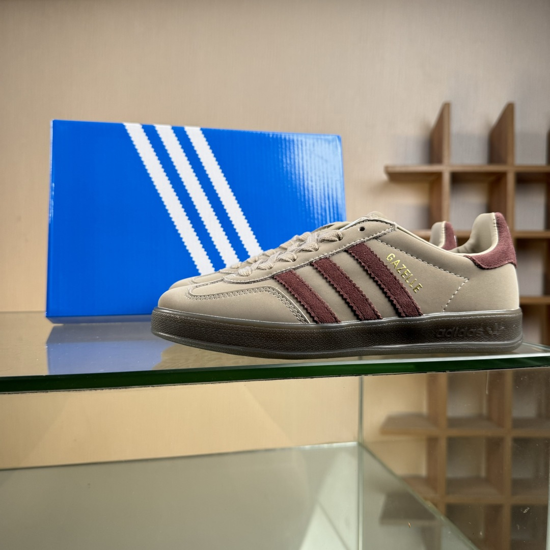 Adidas Originals Gazelle INdoor 阿迪达斯 三叶草休闲防滑耐磨低帮板鞋 JQ8387
