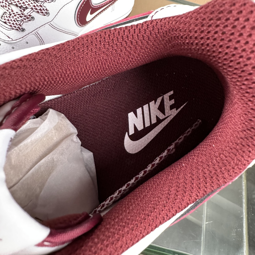 NIke Air Force 1 '07 Low “北面联名——白锈红”空军一号 低帮 运动鞋 休闲鞋 SU2305-141