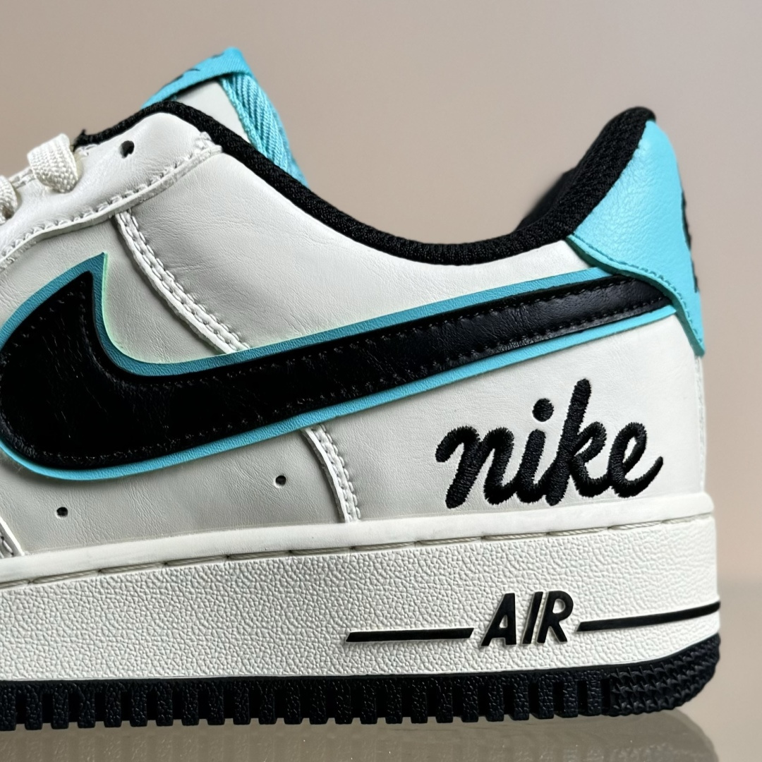 NIke Air Force 1 '07 LOW 杏白墨青 空军一号低帮 运动鞋 休闲鞋 NH0601-583