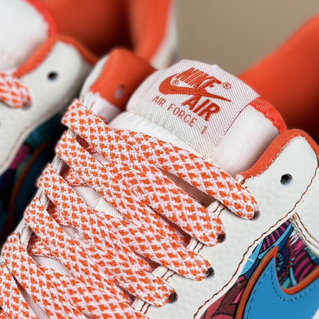 Nike Air Force 1'07 Low 花橙鬼脸 空军一号低帮休闲板鞋 XL1979-125 Nike Air Force 1'07 Low 花橙鬼脸 空军一号低帮休闲板鞋 XL1979-125