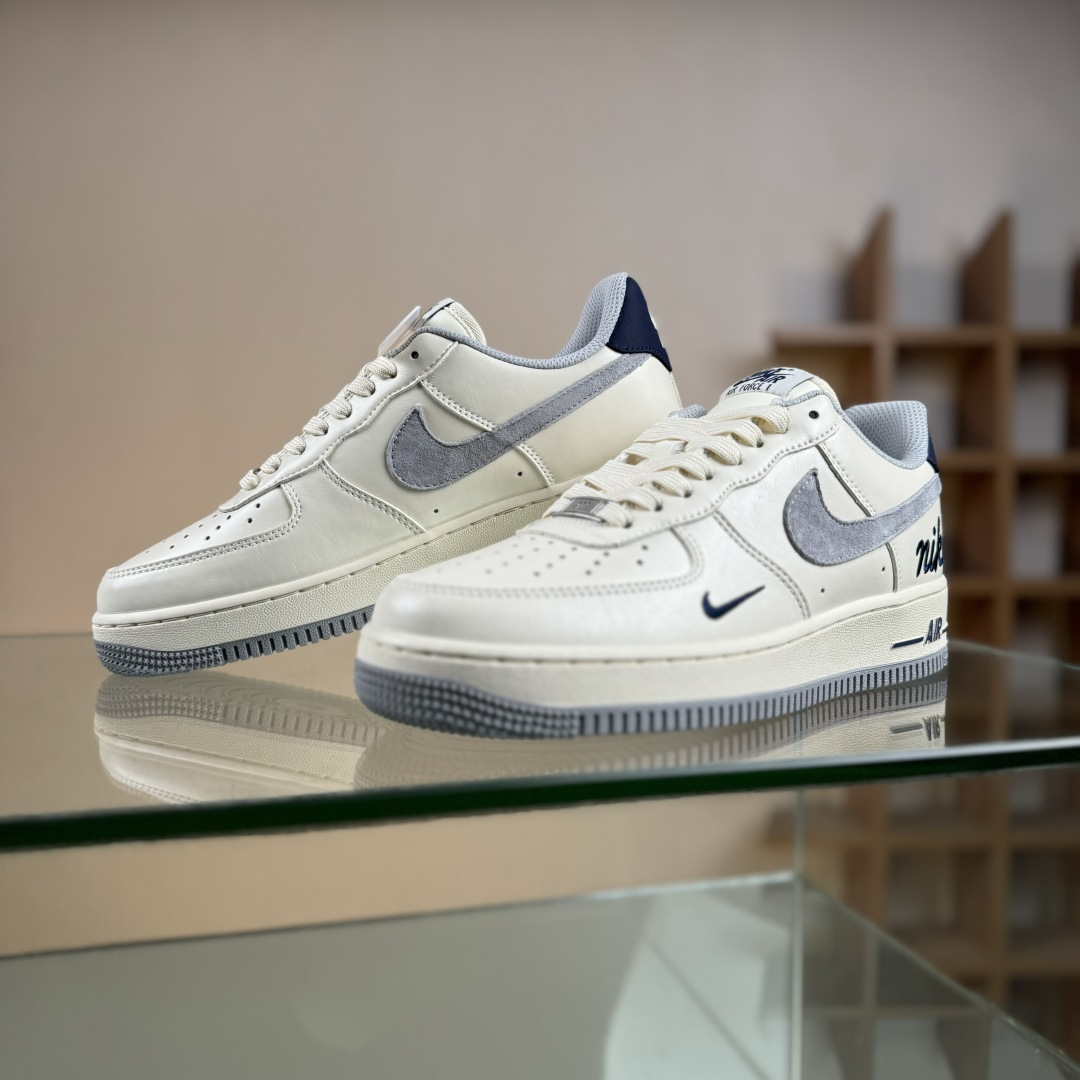 NIke Air Force 1 '07 LOW 奶白雾灰 空军一号低帮 运动鞋 NH0601-581