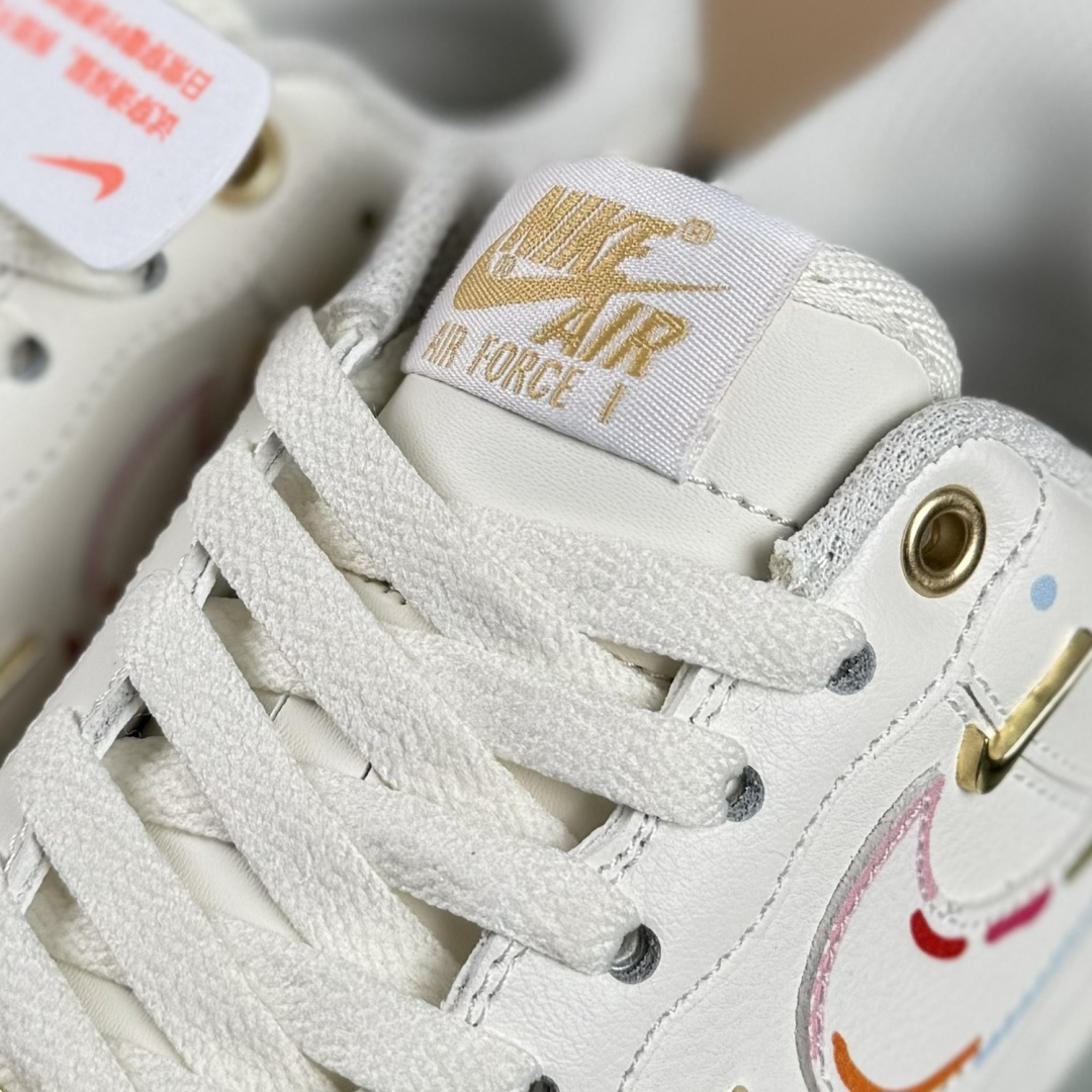 Nike Air Force 1 Low’07 四勾彩喷 空军一号低帮休闲板鞋 ZH0316-151