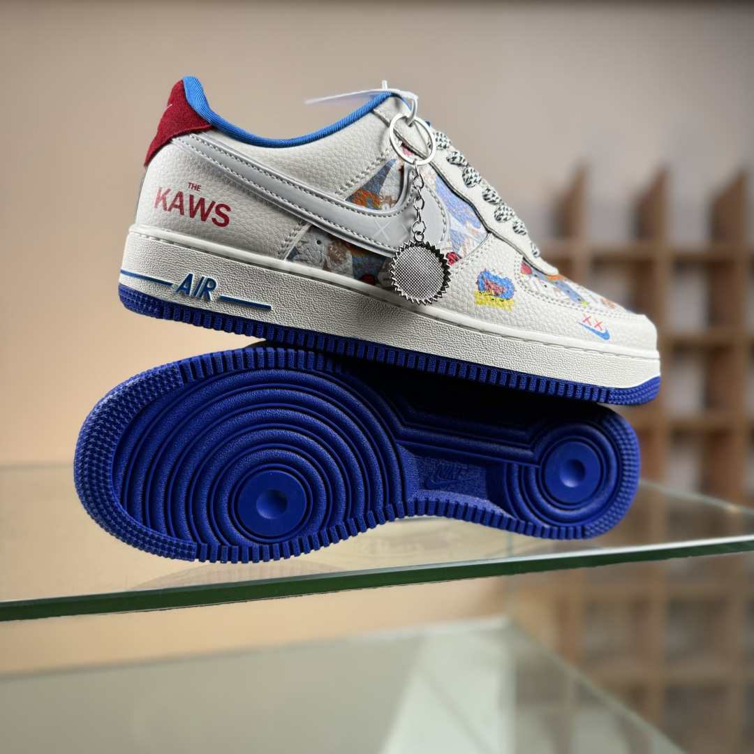 NIke Air Force 1 '07 Low “KAWS联名——多彩涂鸦”空军一号 低帮 运动鞋 SY1388-017