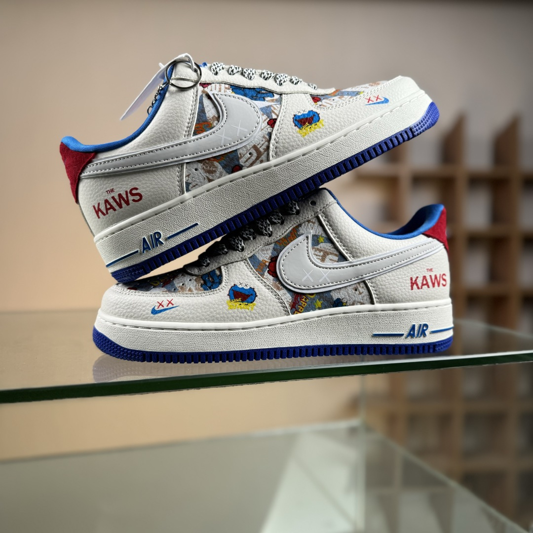 NIke Air Force 1 '07 Low “KAWS联名——多彩涂鸦”空军一号 低帮 运动鞋 SY1388-017