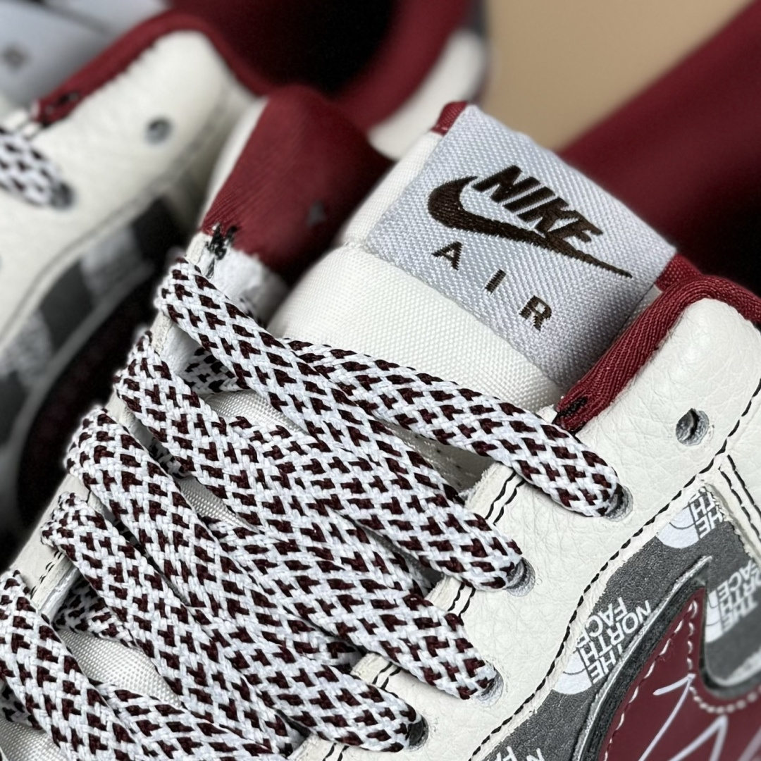 NIke Air Force 1 '07 Low “北面联名——米灰拼接”空军一号 低帮 运动鞋 SY1388-015
