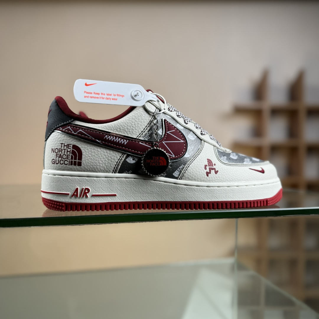 NIke Air Force 1 ’07 Low “北面联名——米灰拼接”空军一号 低帮 运动鞋 SY1388-015