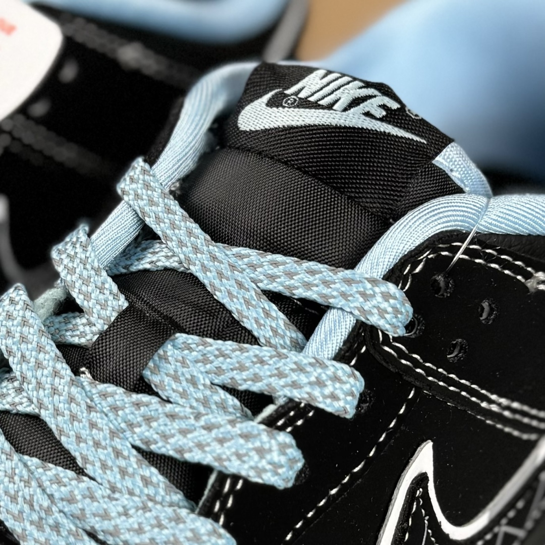 Nike SB Dunk Low“磨砂黑鬼脸” 周年高端定制 低帮休闲板鞋 KK1333-052