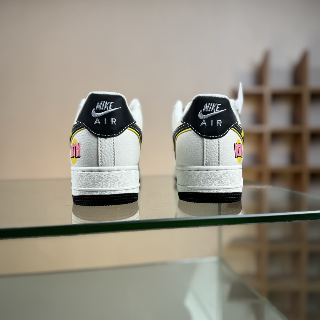NIke Air Force 1 '07 Low “KITH联名——米灰黄边勾”空军一号 低帮 运动鞋 SY1388-013