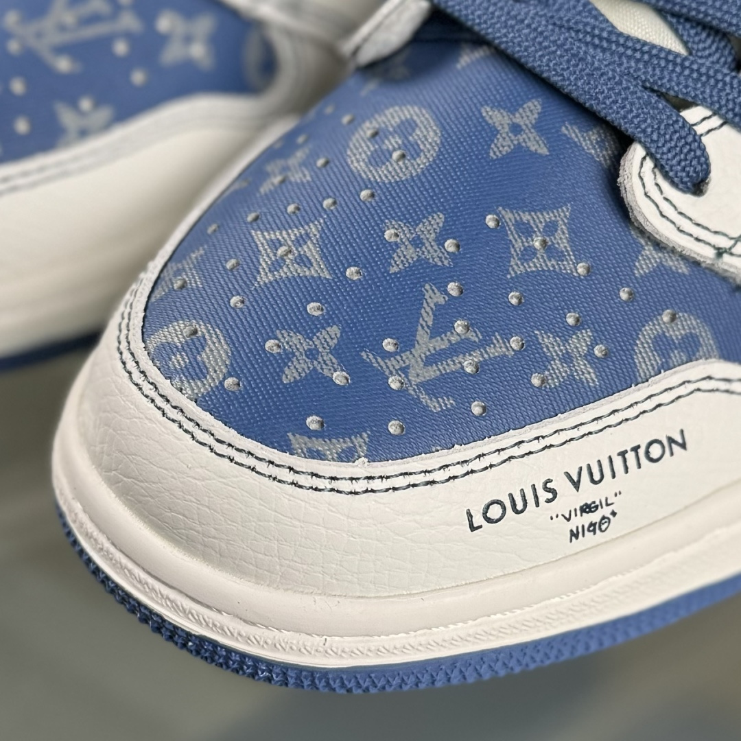 Travis Scott x Fragment Design x Jordan Air Jordan 1 Low OG SP “LV联名——蝶翅蓝” DZ5899-037