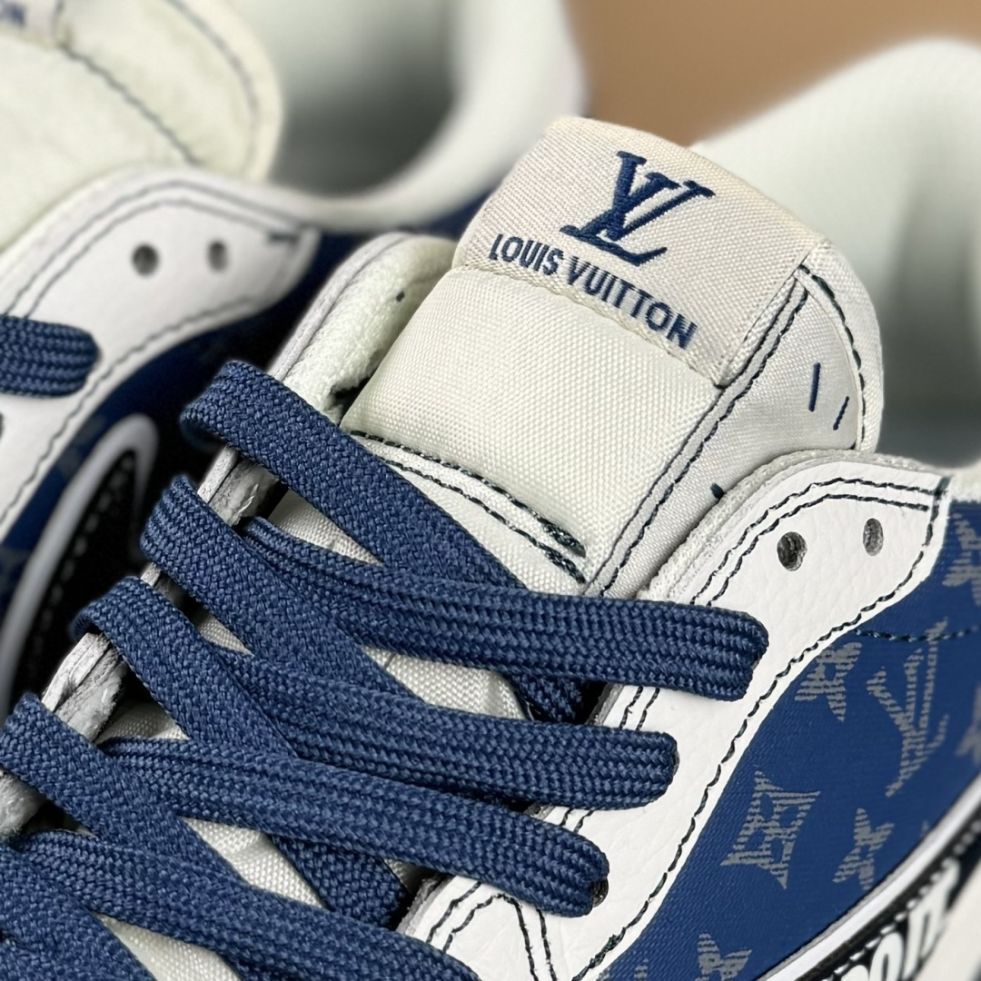 Travis Scott x Fragment Design x Jordan Air Jordan 1 Low OG SP “LV联名——蝶翅蓝” DZ5899-037