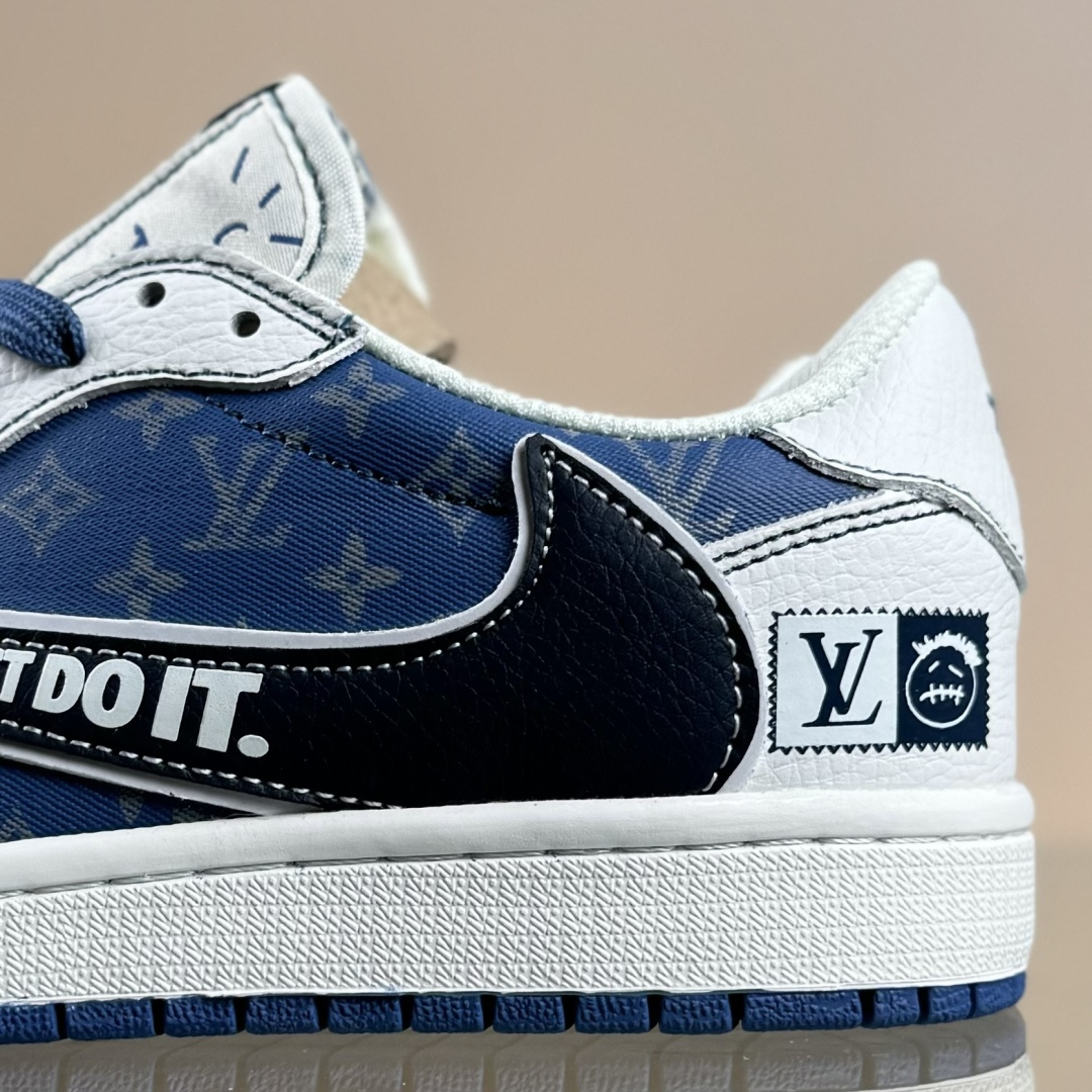 Travis Scott x Fragment Design x Jordan Air Jordan 1 Low OG SP “LV联名——蝶翅蓝” DZ5899-037