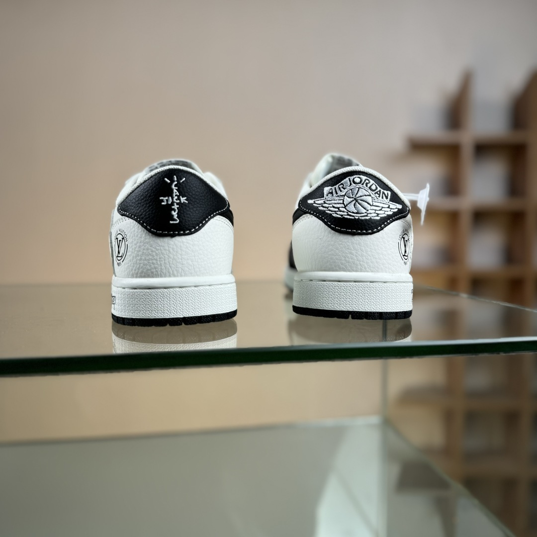 Travis Scott x Jordan 1 Low LV 迪士尼 三方联名-白黑米老鼠 倒勾低帮休闲版本 DZ2688-003 Travis Scott x Jordan 1 Low LV 迪士尼 三方联名-白黑米老鼠 倒勾低帮休闲版本 DZ2688-003