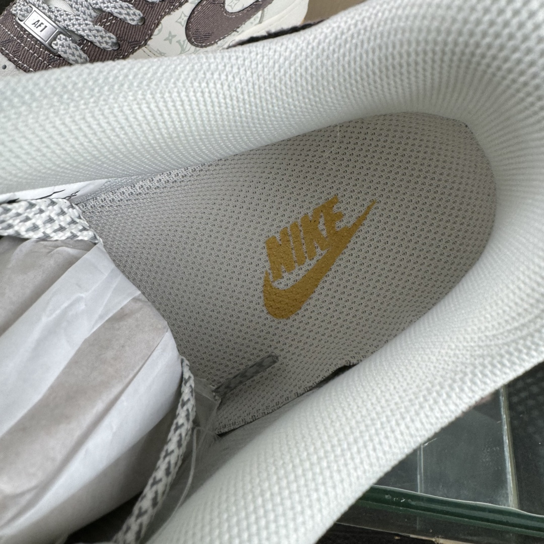 Nike Air Force 1 '07 Low “LV联名——印花米棕黄”空军一号 QW5606-262