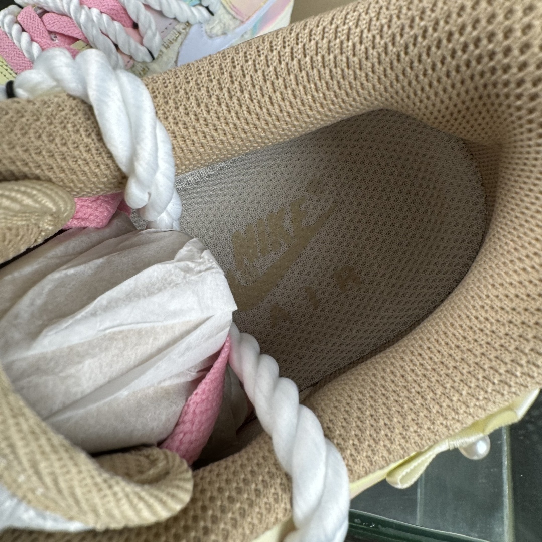 手绘涂鸦“雾屿星芒”Nike Air Force 1 “Mist Island & Starlight”空军一号定制板鞋 FJ7740-120